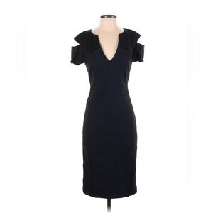 EUC Black Halo Midi-Dress Size 4